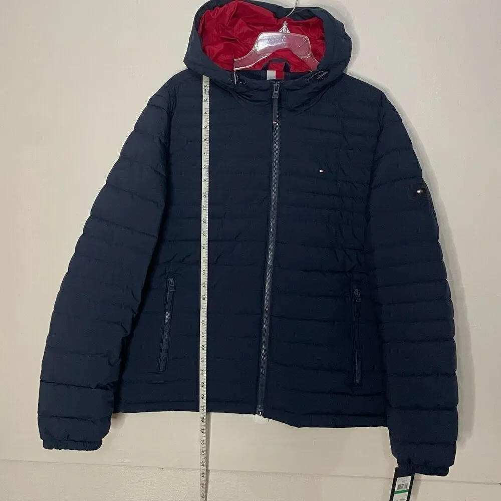 New! Tommy Hilfiger| Mens Jacket| Comfort Bi-Stretch|Lightweight insulation| Zip